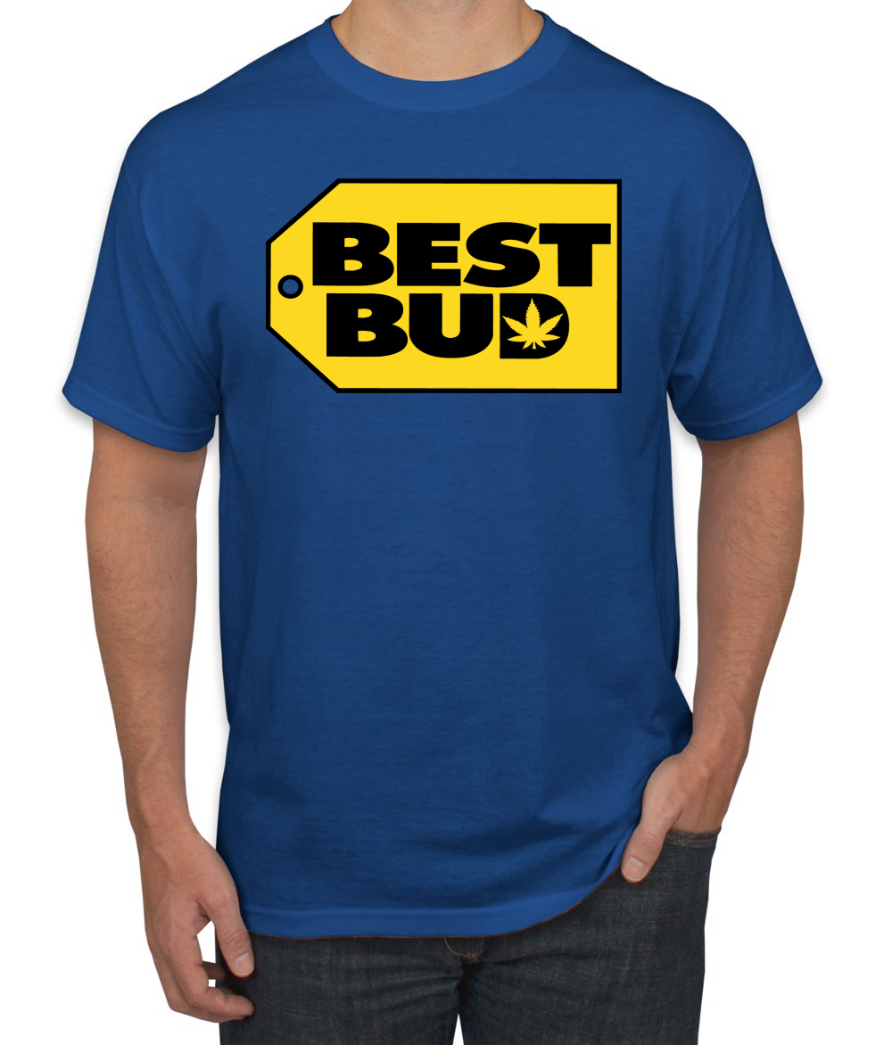 Camiseta gráfica Best Bud Parody marihuana marihuana stoner regalo para hombre - Imagen 21 de 26