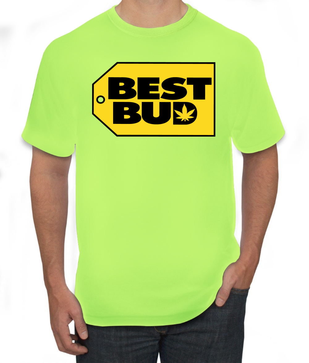 Camiseta gráfica Best Bud Parody marihuana marihuana stoner regalo para hombre - Imagen 22 de 26