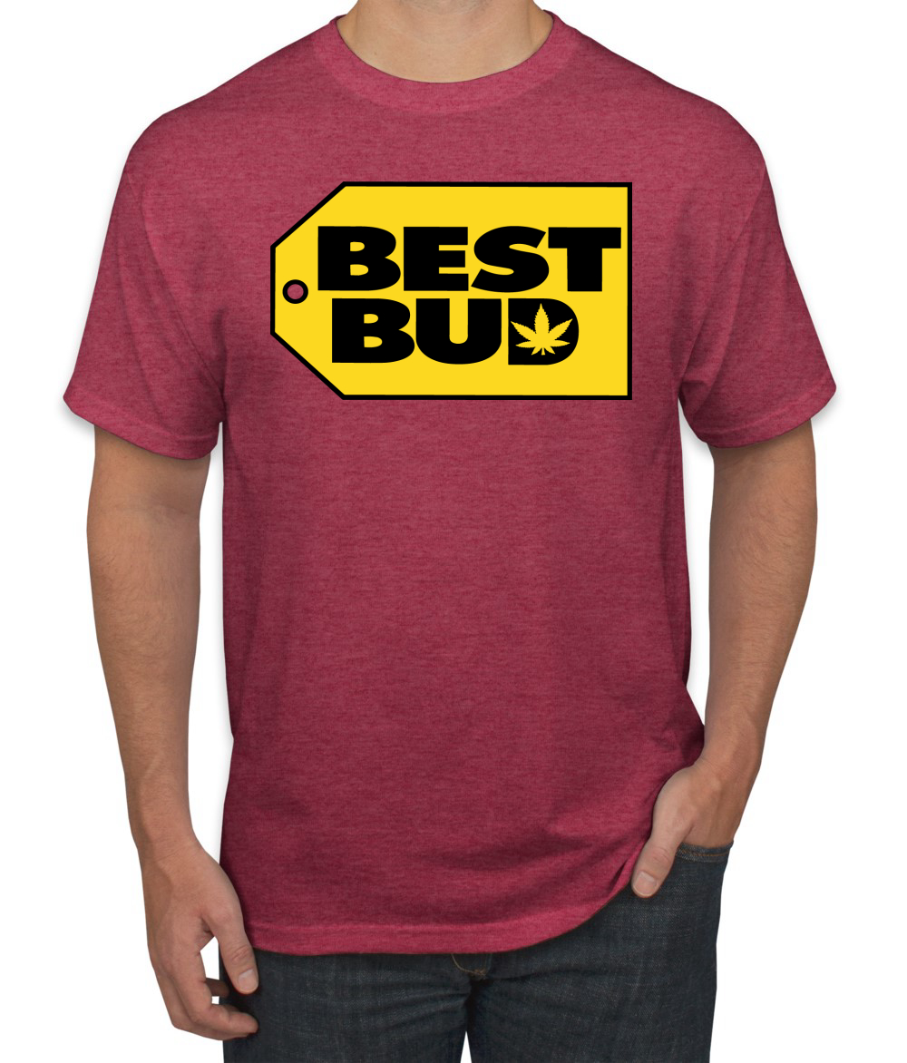 Camiseta gráfica Best Bud Parody marihuana marihuana stoner regalo para hombre - Imagen 25 de 26