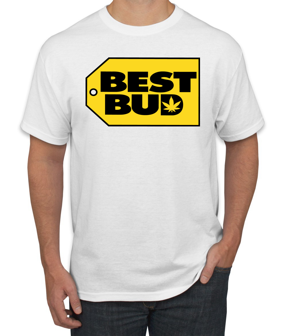 Camiseta gráfica Best Bud Parody marihuana marihuana stoner regalo para hombre - Imagen 26 de 26