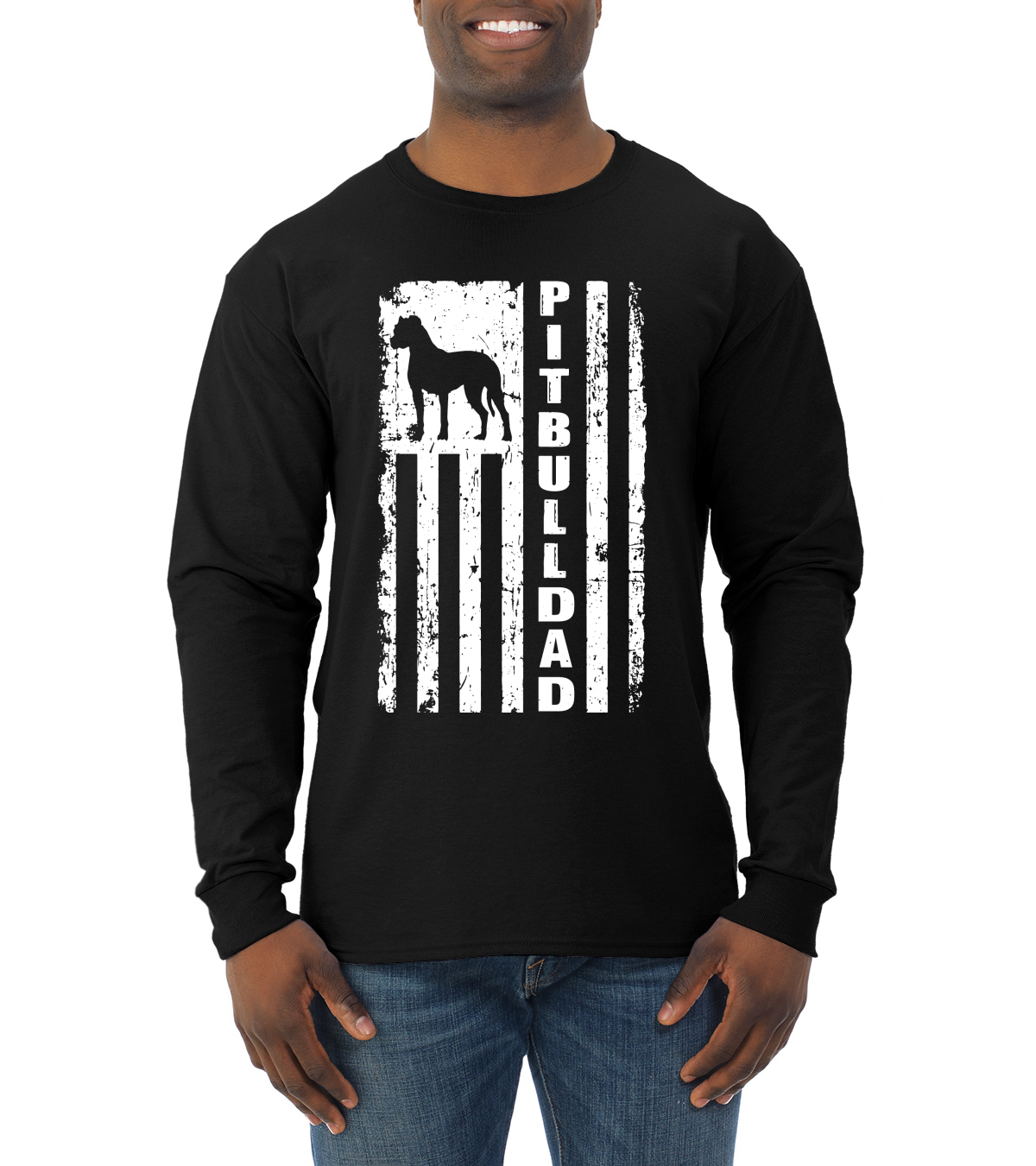 Pitbull Dad Dog Dag Funny Gift Mens Dog 