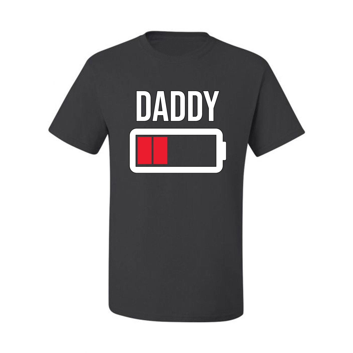 Daddy Mommy Brother Sister Baby Battery Matching Family Men Graphic Tshirt - Picture 4 of 12