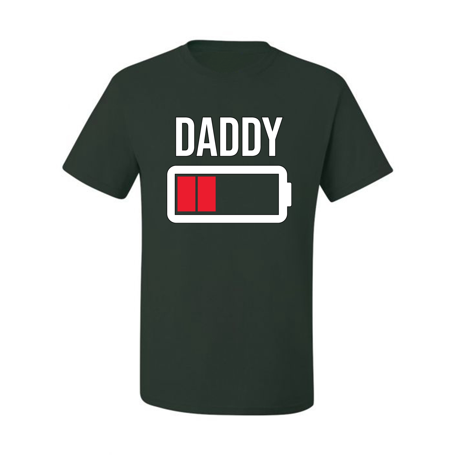 Daddy Mommy Brother Sister Baby Battery Matching Family Men Graphic Tshirt - Picture 5 of 12