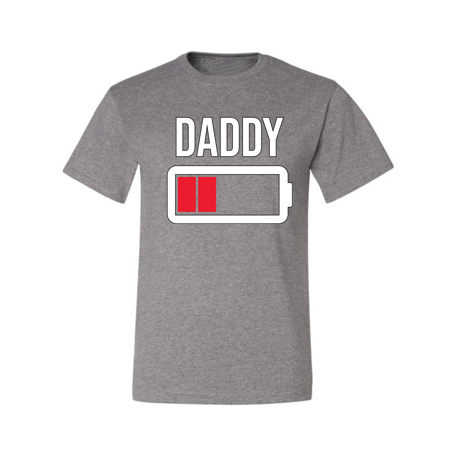Daddy Mommy Brother Sister Baby Battery Matching Family Men Graphic Tshirt - Picture 7 of 12