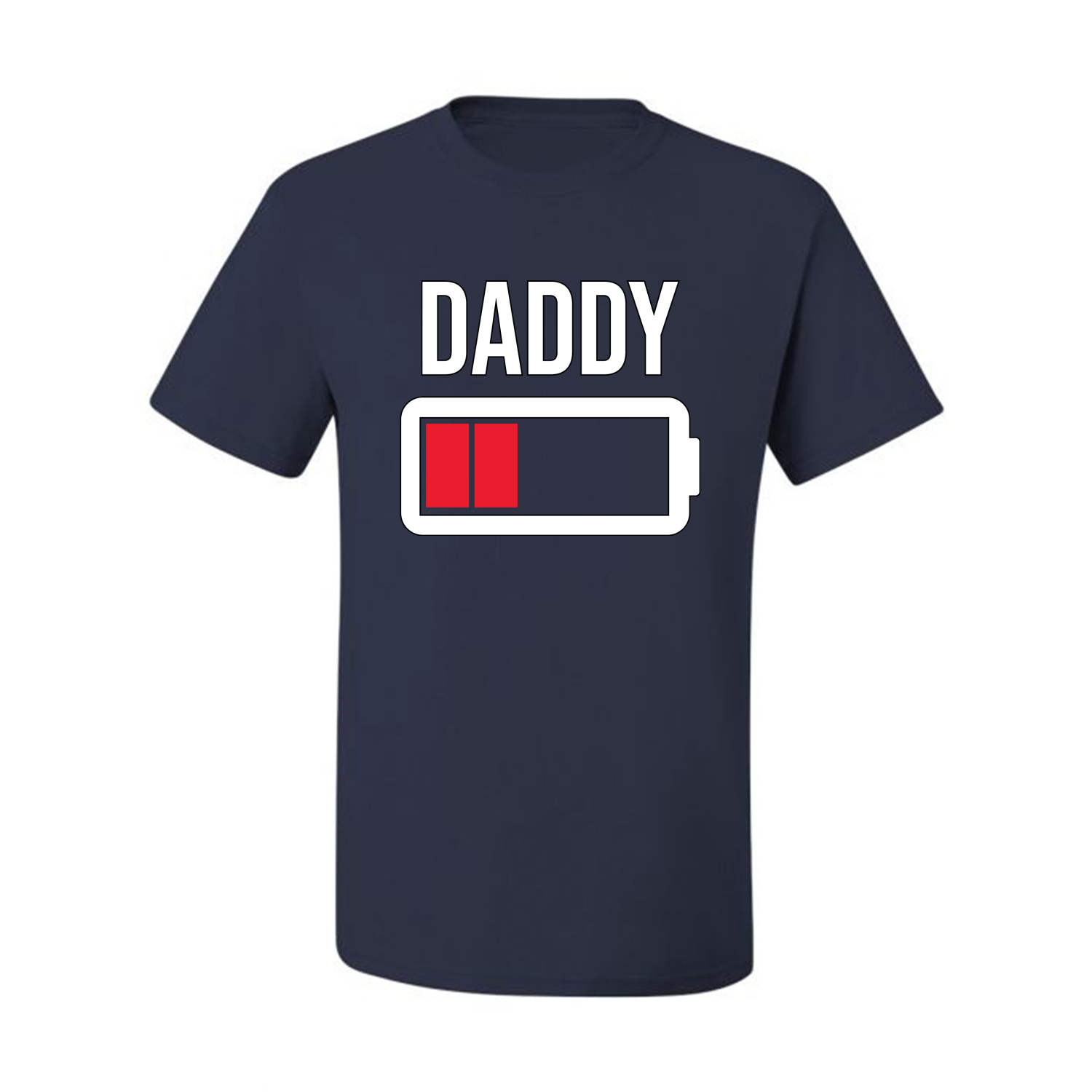 Daddy Mommy Brother Sister Baby Battery Matching Family Men Graphic Tshirt - Picture 9 of 12