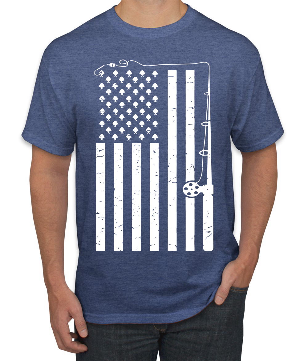 American Flag Fishing Rod USA Pride Men 