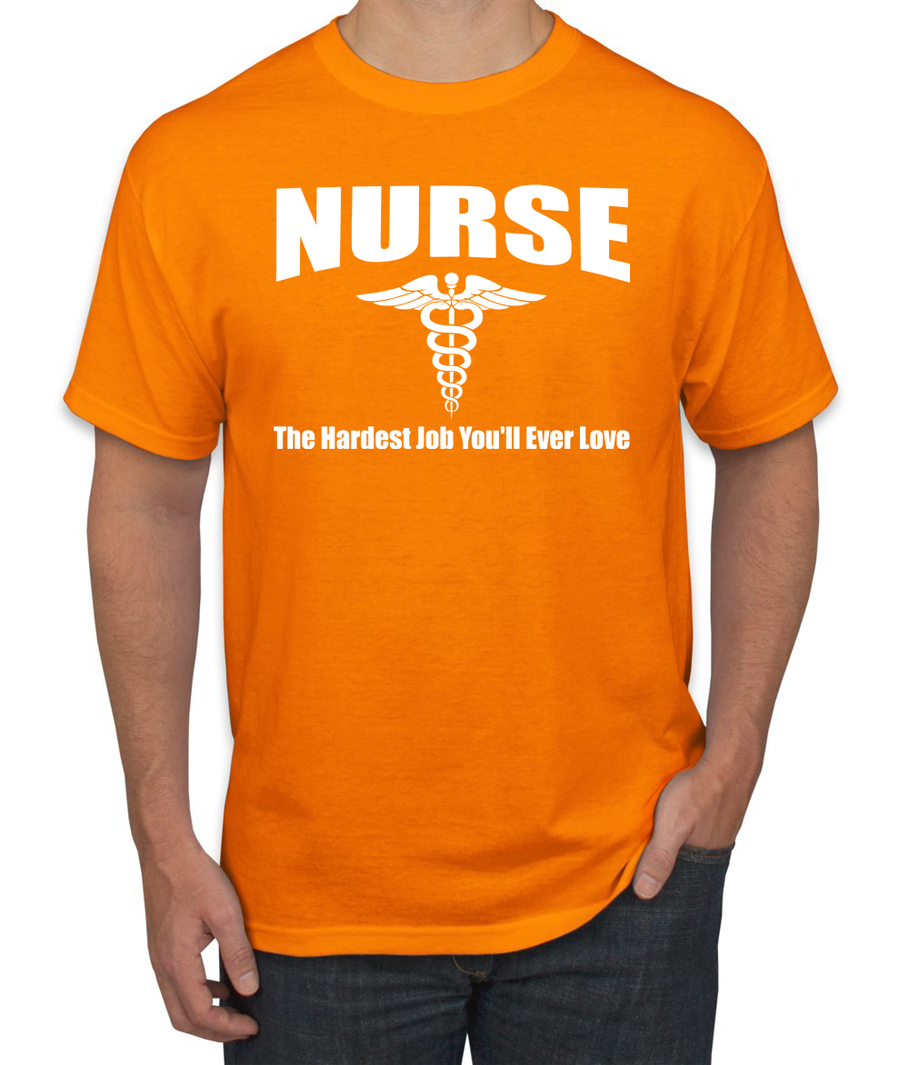 Camiseta para hombre Nurse the Hardest Job Youll Ever Love - Imagen 22 de 24
