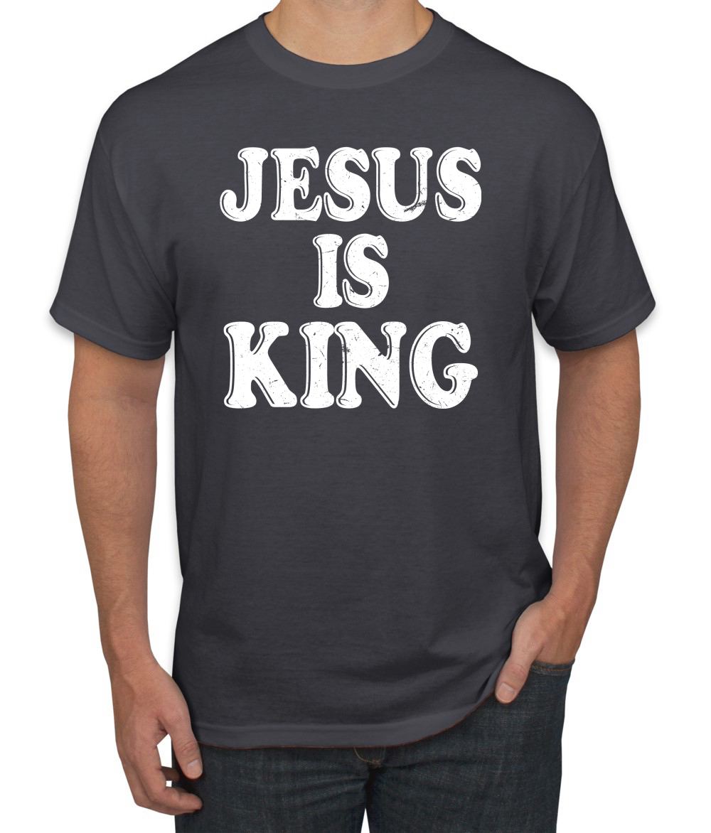 Camiseta Jesus Is King Biblia Escritura para hombre - Imagen 4 de 24