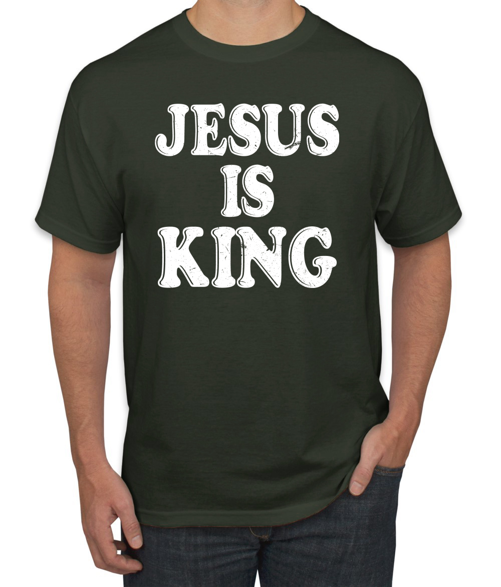 Camiseta Jesus Is King Biblia Escritura para hombre - Imagen 15 de 24