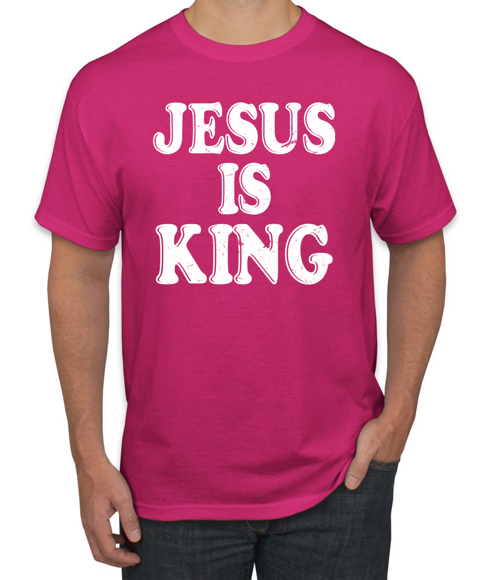 Camiseta Jesus Is King Biblia Escritura para hombre - Imagen 20 de 24