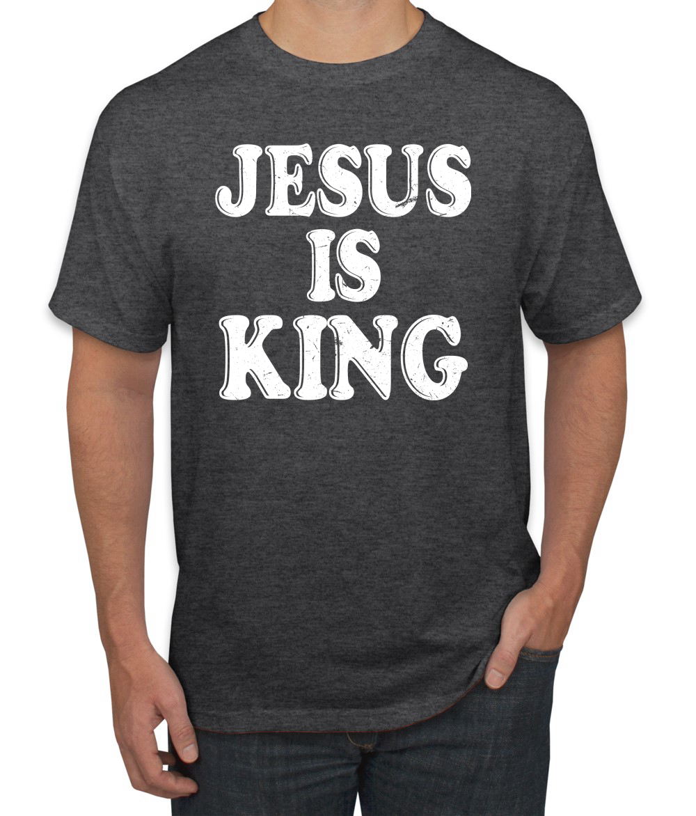 Camiseta Jesus Is King Biblia Escritura para hombre - Imagen 6 de 24