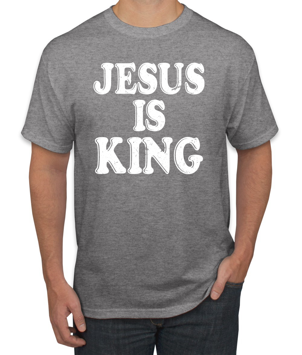 Camiseta Jesus Is King Biblia Escritura para hombre - Imagen 7 de 24