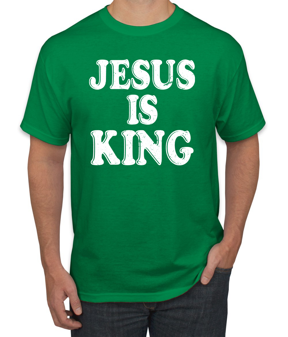 Camiseta Jesus Is King Biblia Escritura para hombre - Imagen 8 de 24