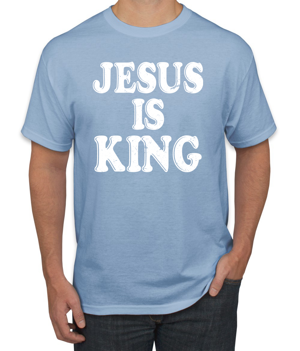 Camiseta Jesus Is King Biblia Escritura para hombre - Imagen 9 de 24