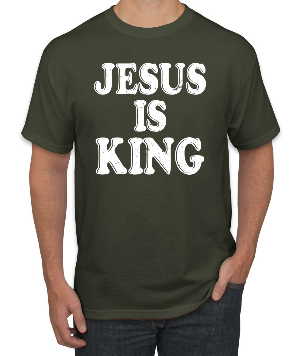 Camiseta Jesus Is King Biblia Escritura para hombre - Imagen 13 de 24