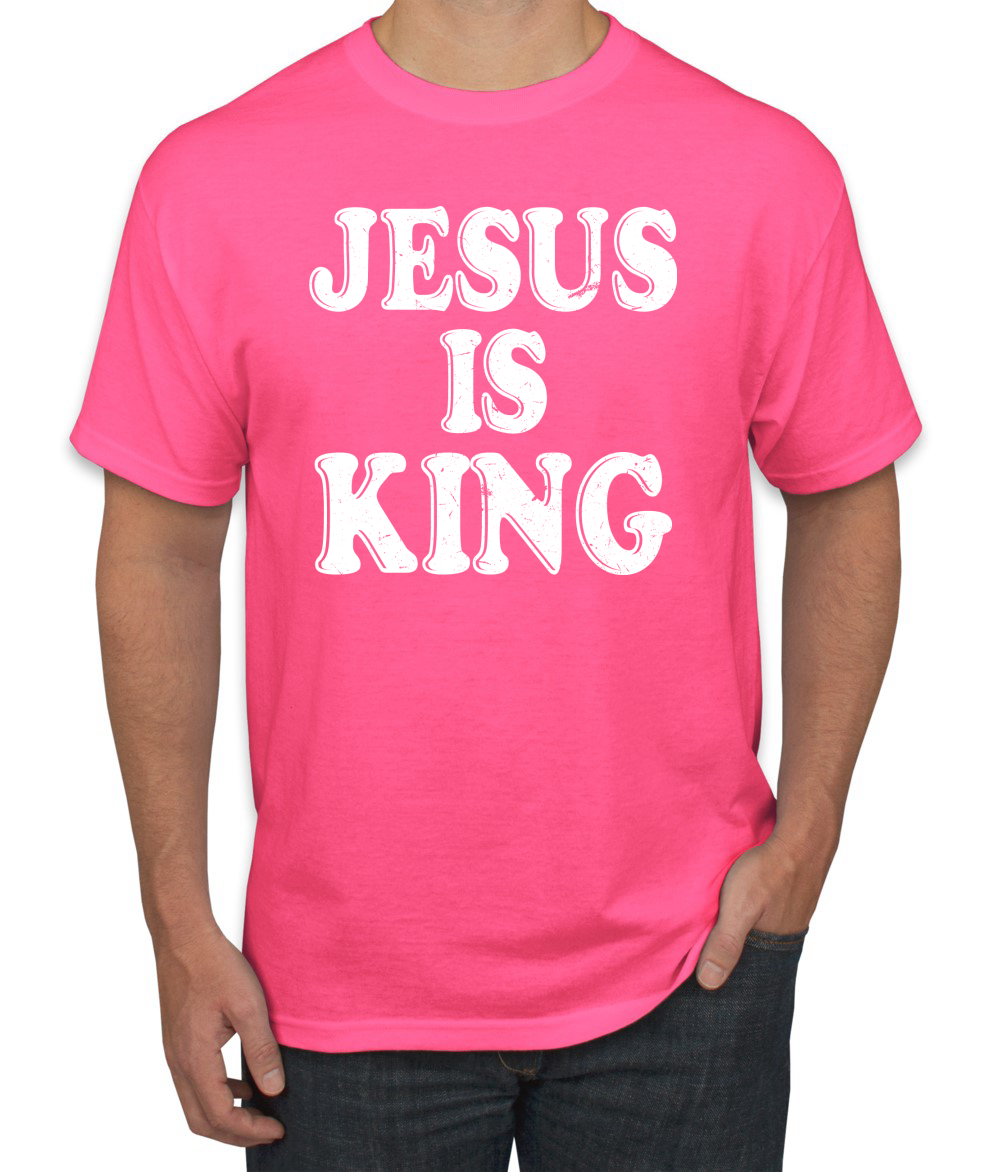 Camiseta Jesus Is King Biblia Escritura para hombre - Imagen 21 de 24