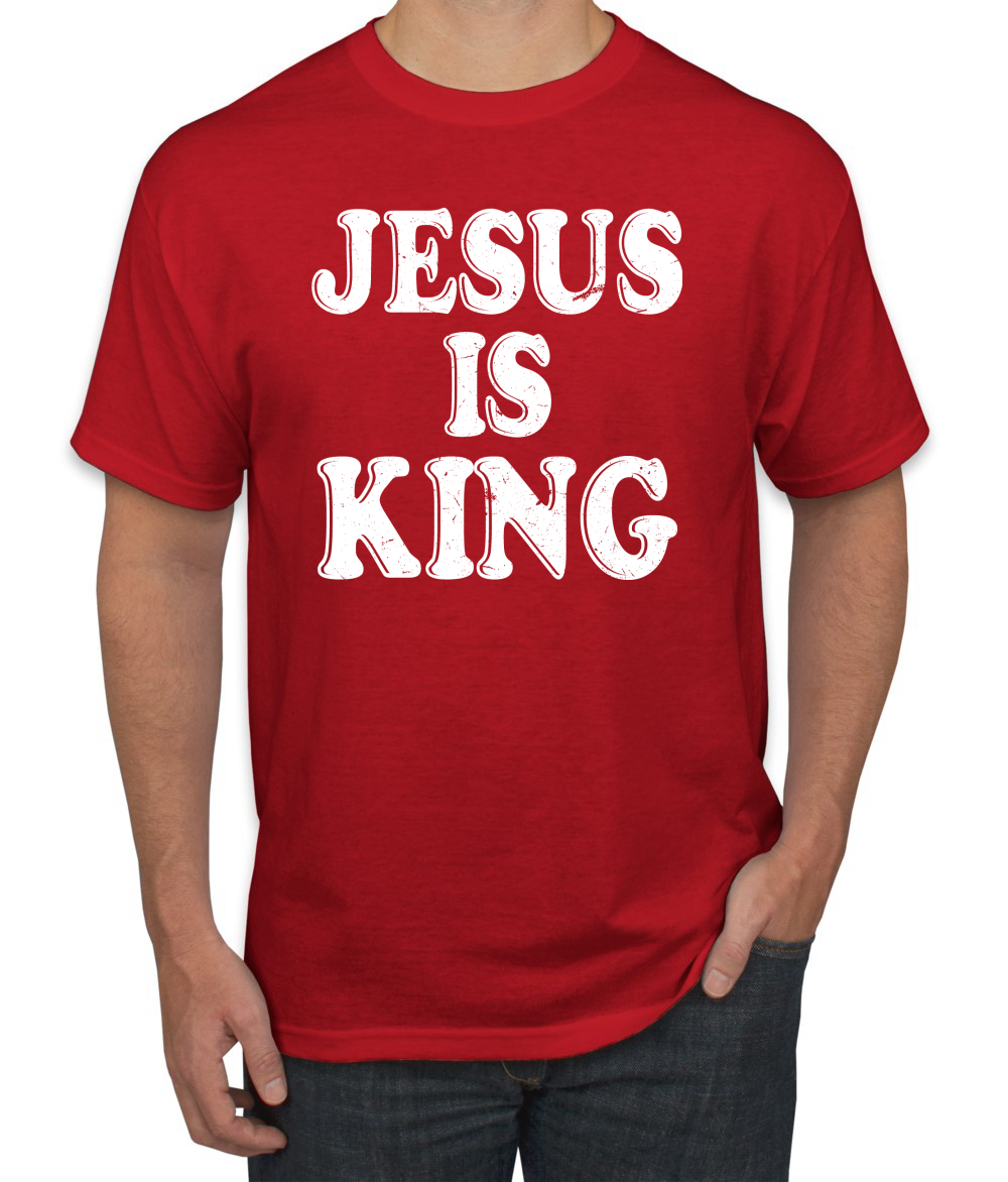 Camiseta Jesus Is King Biblia Escritura para hombre - Imagen 23 de 24