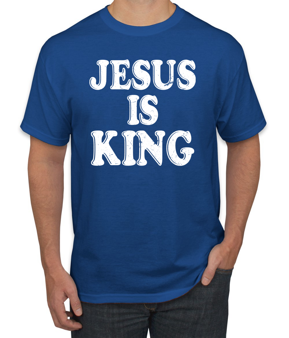 Camiseta Jesus Is King Biblia Escritura para hombre - Imagen 19 de 24