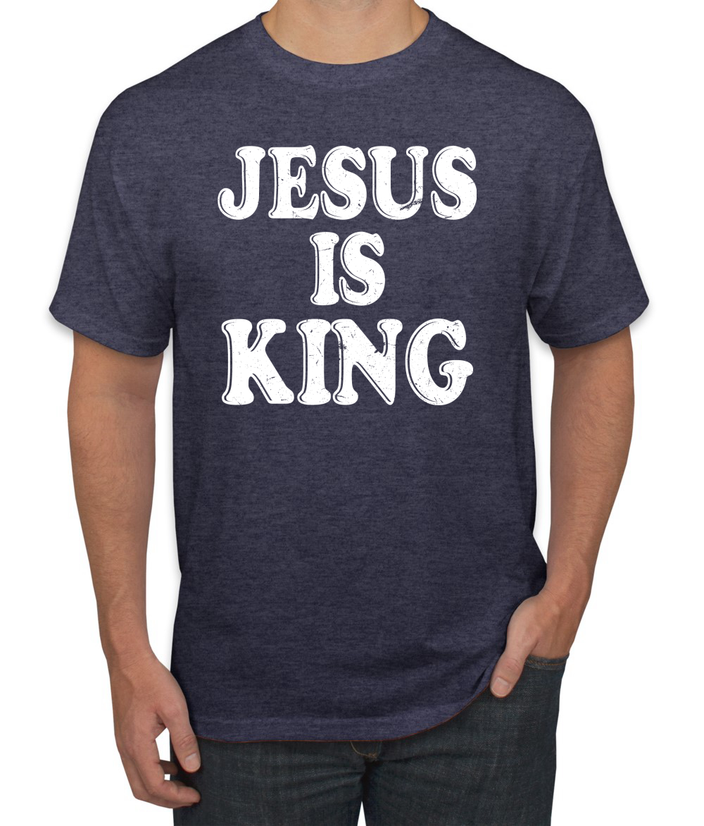 Camiseta Jesus Is King Biblia Escritura para hombre - Imagen 17 de 24