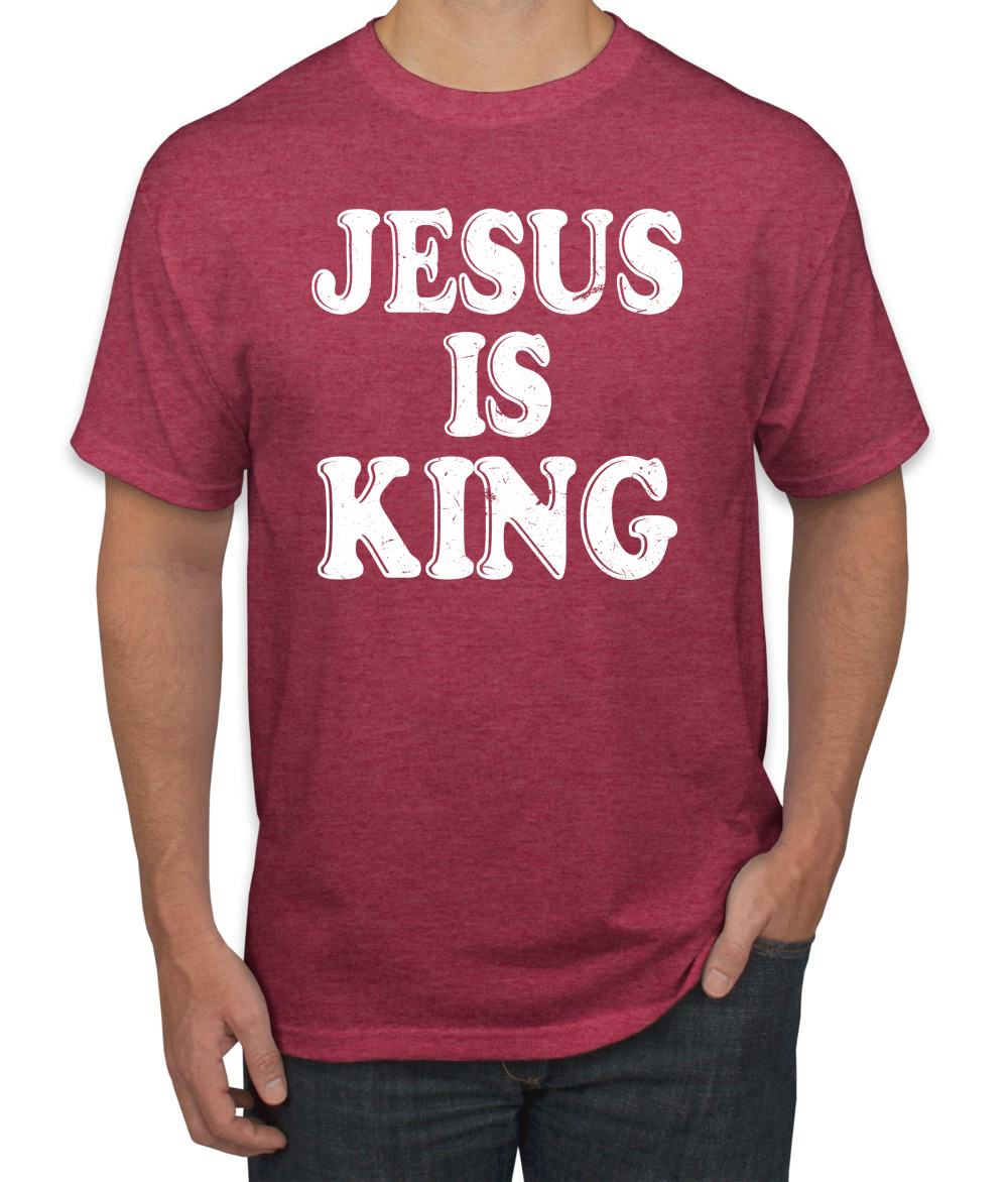 Camiseta Jesus Is King Biblia Escritura para hombre - Imagen 24 de 24