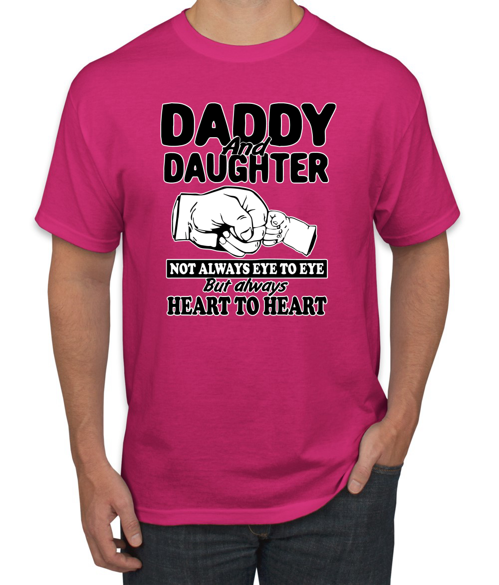 T-shirt uomo festa del papà papà e figlia sempre cuore a cuore - Foto 6 di 25