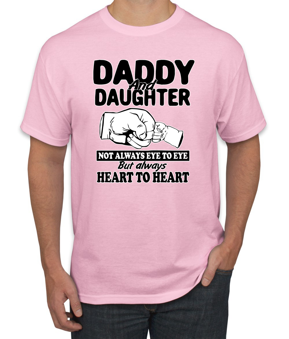T-shirt uomo festa del papà papà e figlia sempre cuore a cuore - Foto 12 di 25