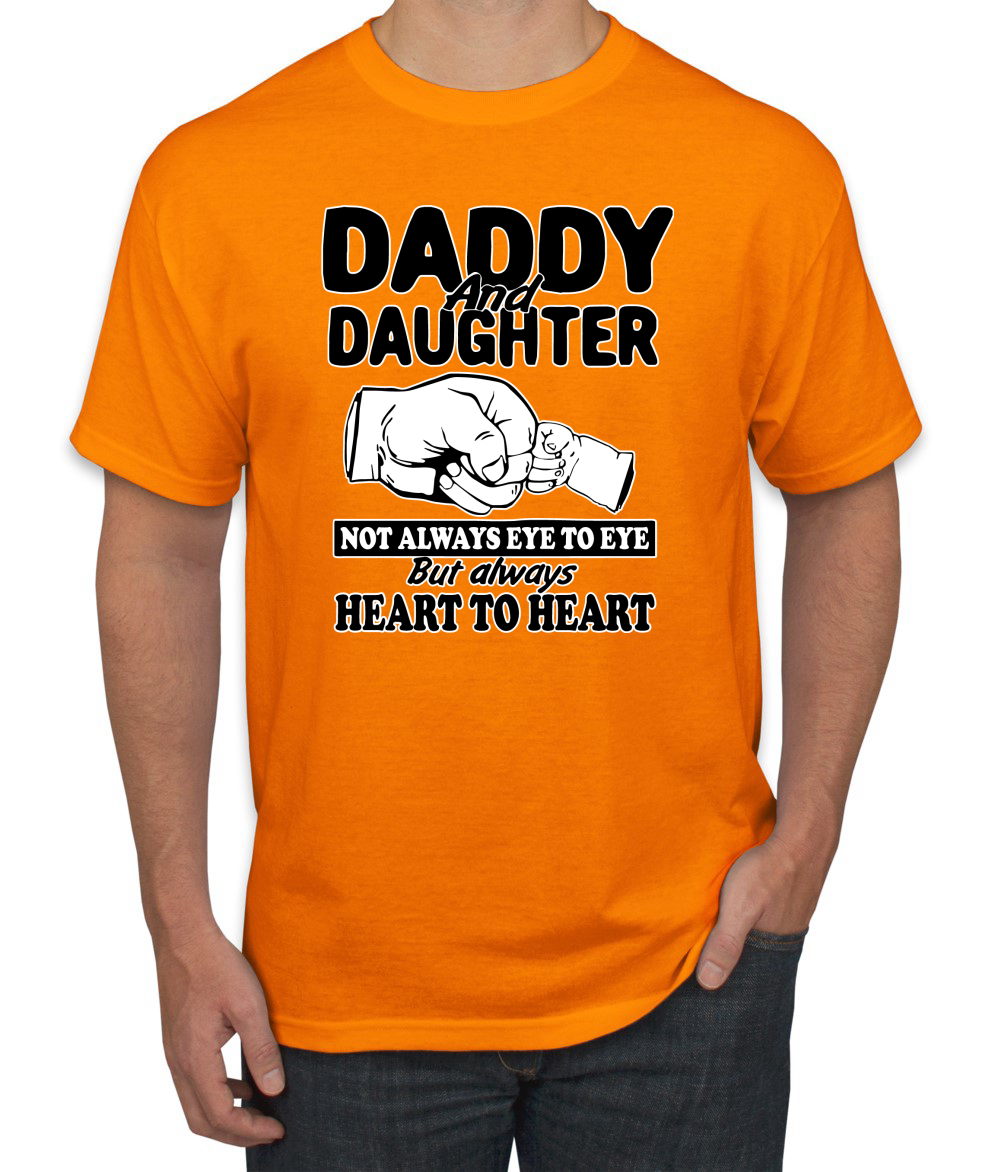 T-shirt uomo festa del papà papà e figlia sempre cuore a cuore - Foto 18 di 25