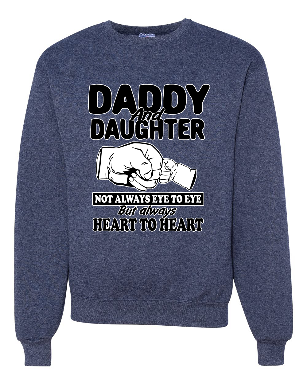 Sudadera Daddy and Daughter Always Heart To Heart Hombres Mujeres - Imagen 9 de 11