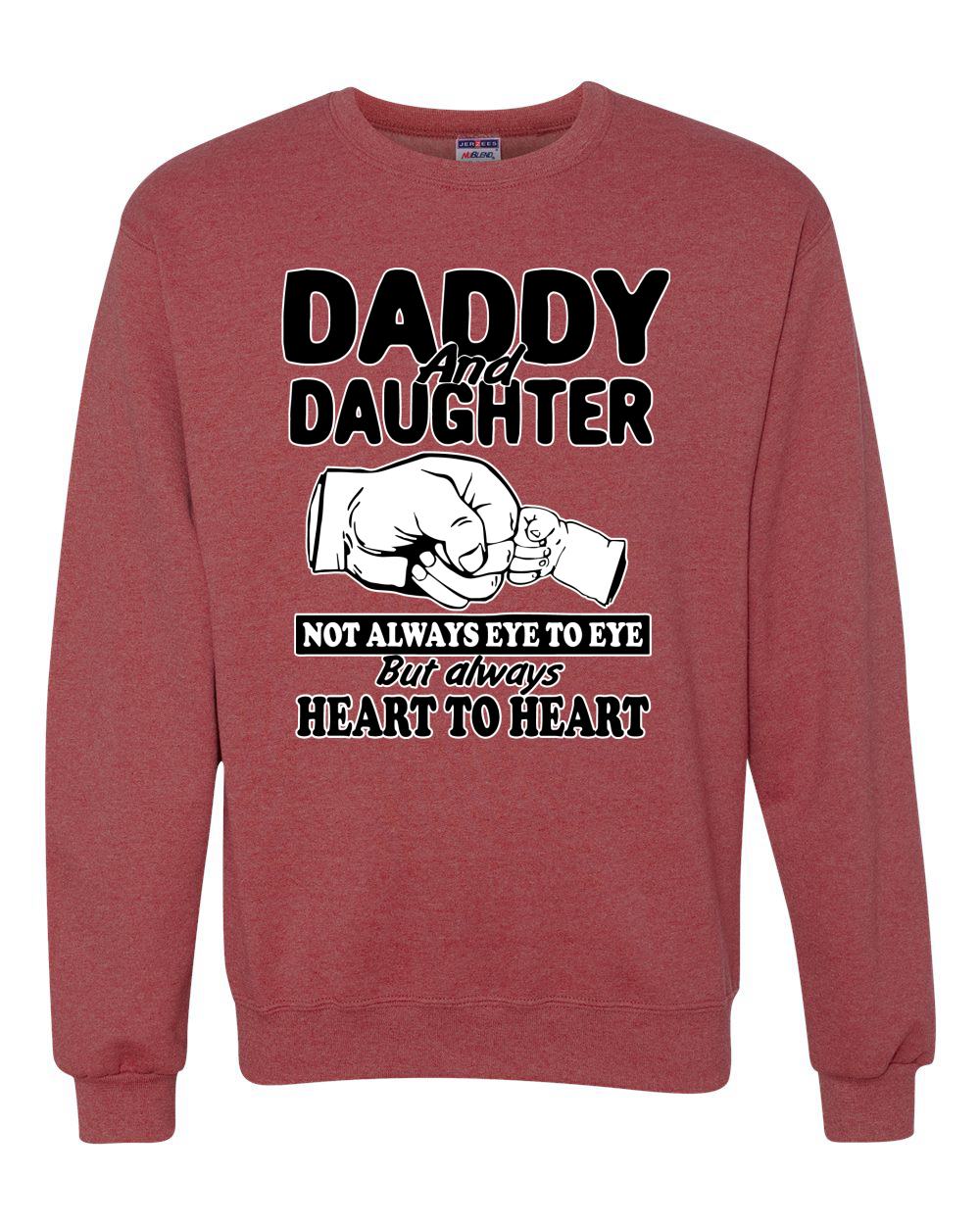 Sudadera Daddy and Daughter Always Heart To Heart Hombres Mujeres - Imagen 10 de 11