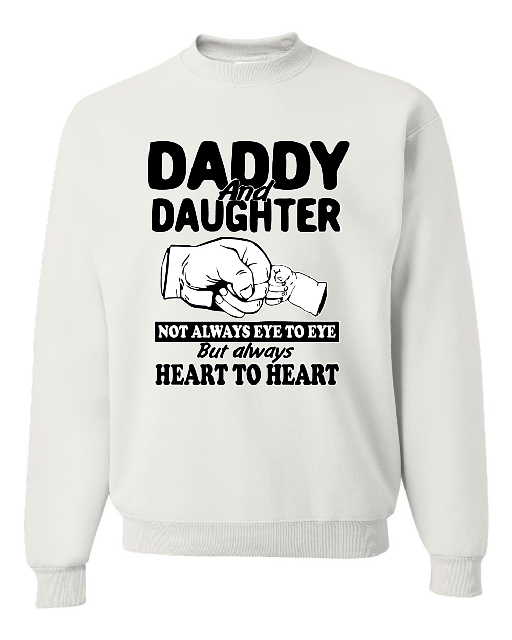 Sudadera Daddy and Daughter Always Heart To Heart Hombres Mujeres - Imagen 11 de 11