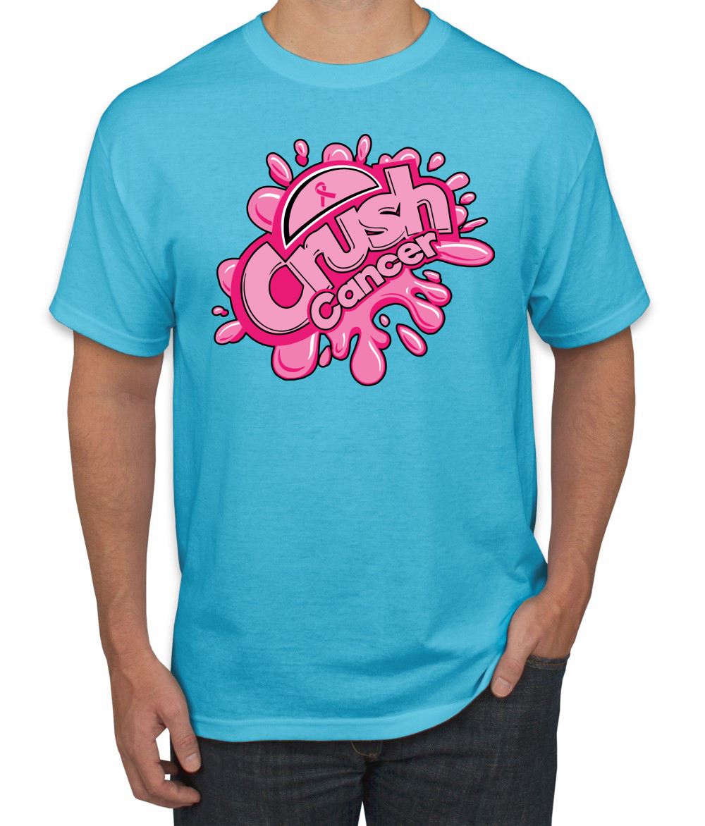 Camiseta Crush Cancer Drink Parodia Cáncer de mama para hombre - Imagen 13 de 25