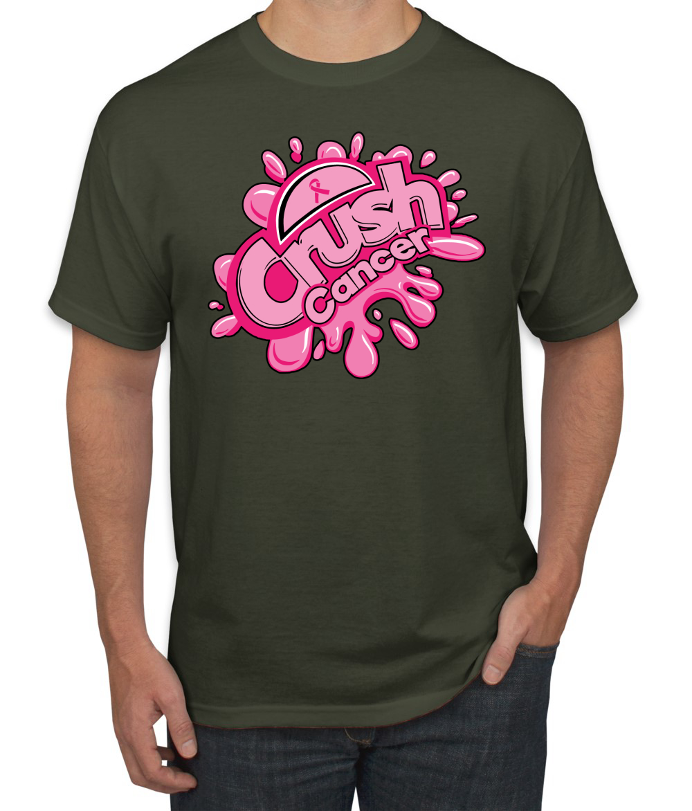 Camiseta Crush Cancer Drink Parodia Cáncer de mama para hombre - Imagen 15 de 25
