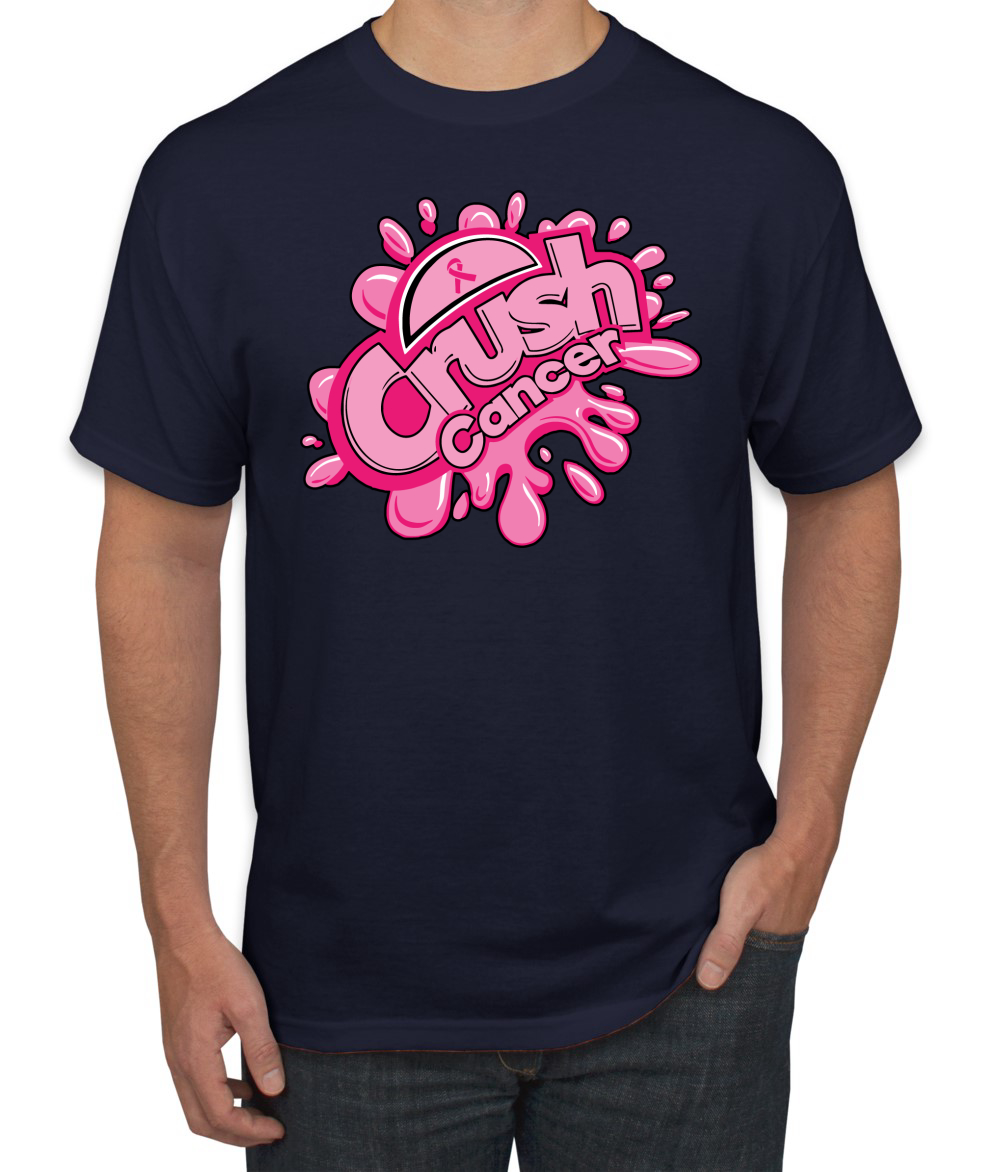 Camiseta Crush Cancer Drink Parodia Cáncer de mama para hombre - Imagen 16 de 25