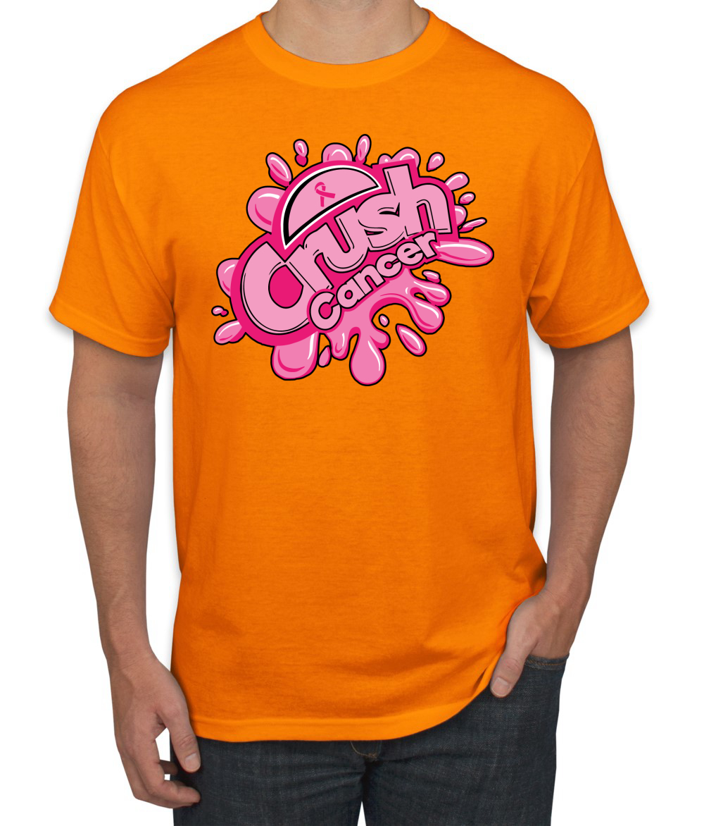 Camiseta Crush Cancer Drink Parodia Cáncer de mama para hombre - Imagen 18 de 25