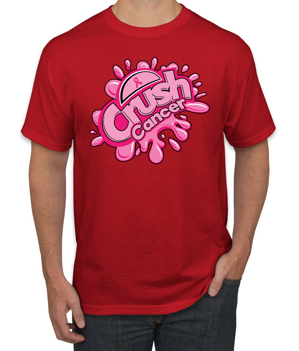 Camiseta Crush Cancer Drink Parodia Cáncer de mama para hombre - Imagen 20 de 25