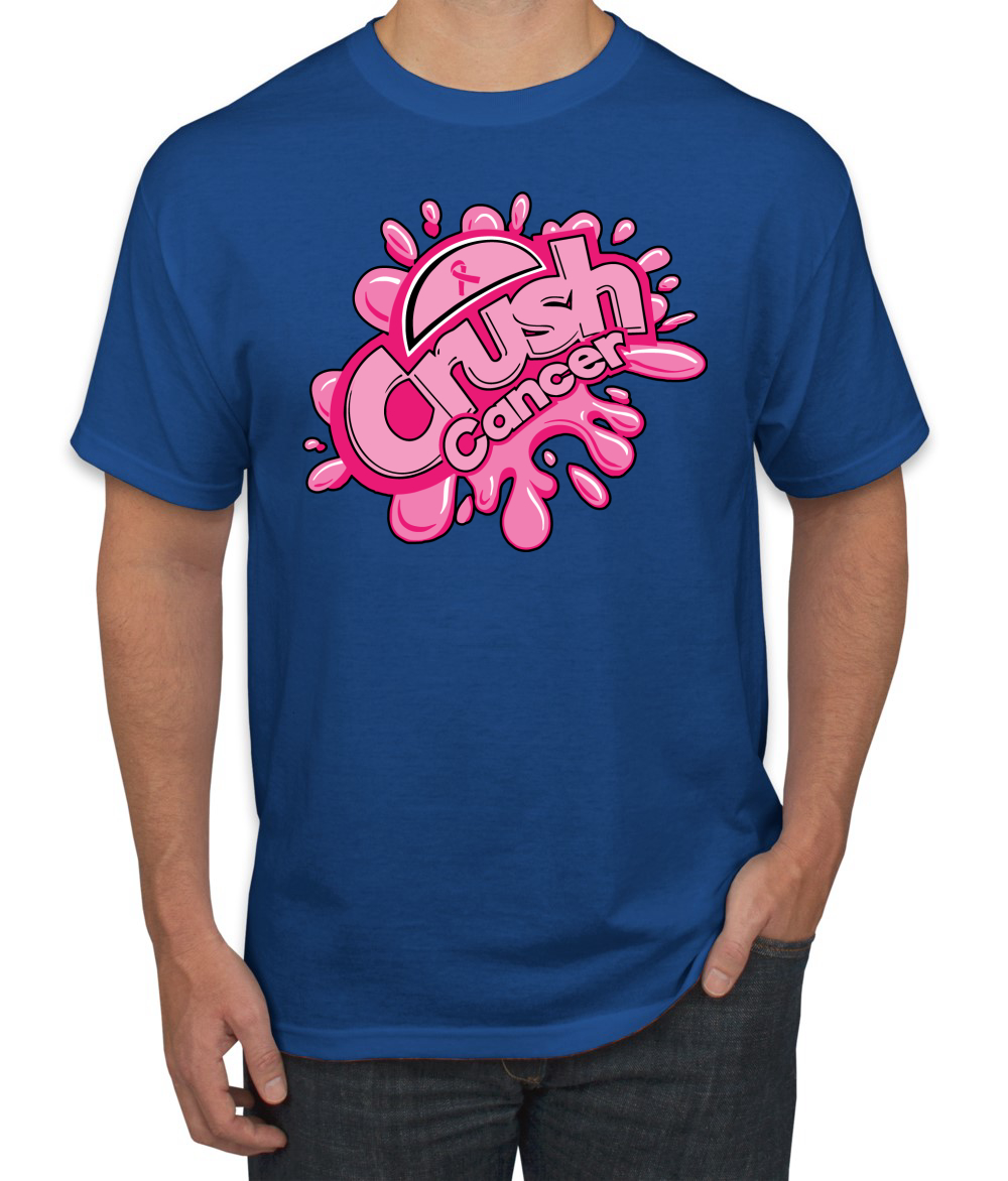 Camiseta Crush Cancer Drink Parodia Cáncer de mama para hombre - Imagen 21 de 25