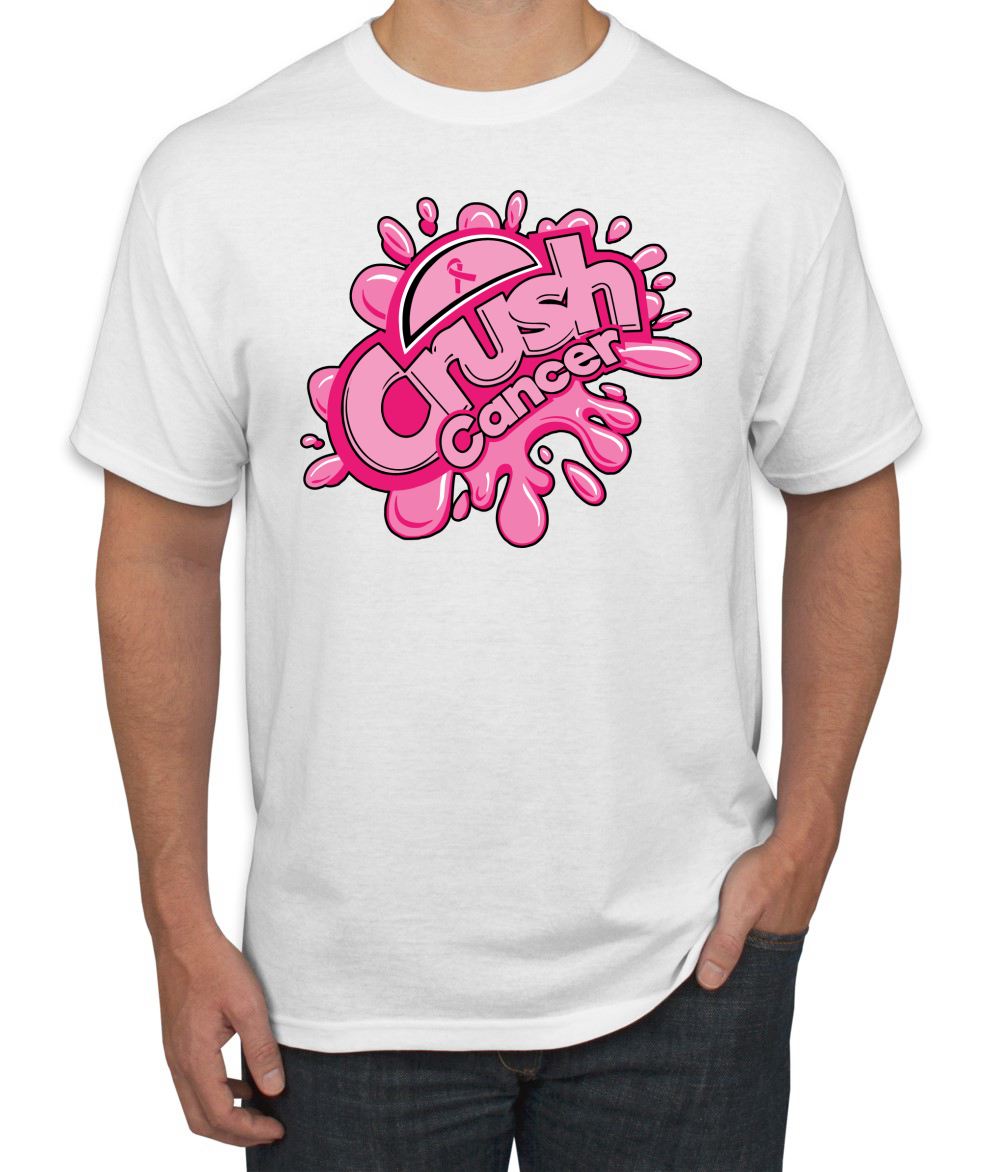 Camiseta Crush Cancer Drink Parodia Cáncer de mama para hombre - Imagen 25 de 25