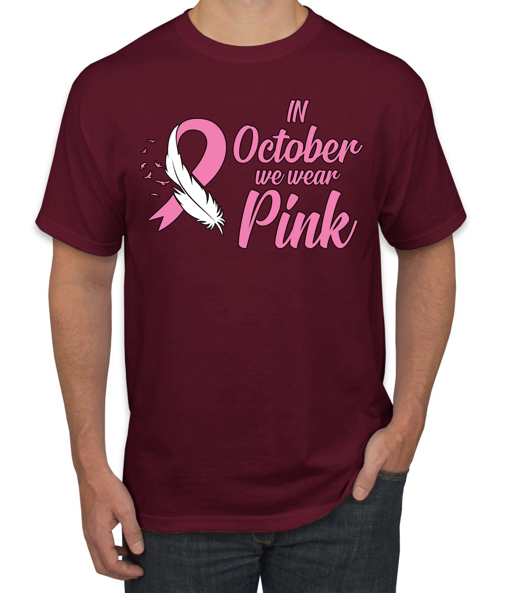  In October We Wear Pink Shirt, Breast Cancer Shirts