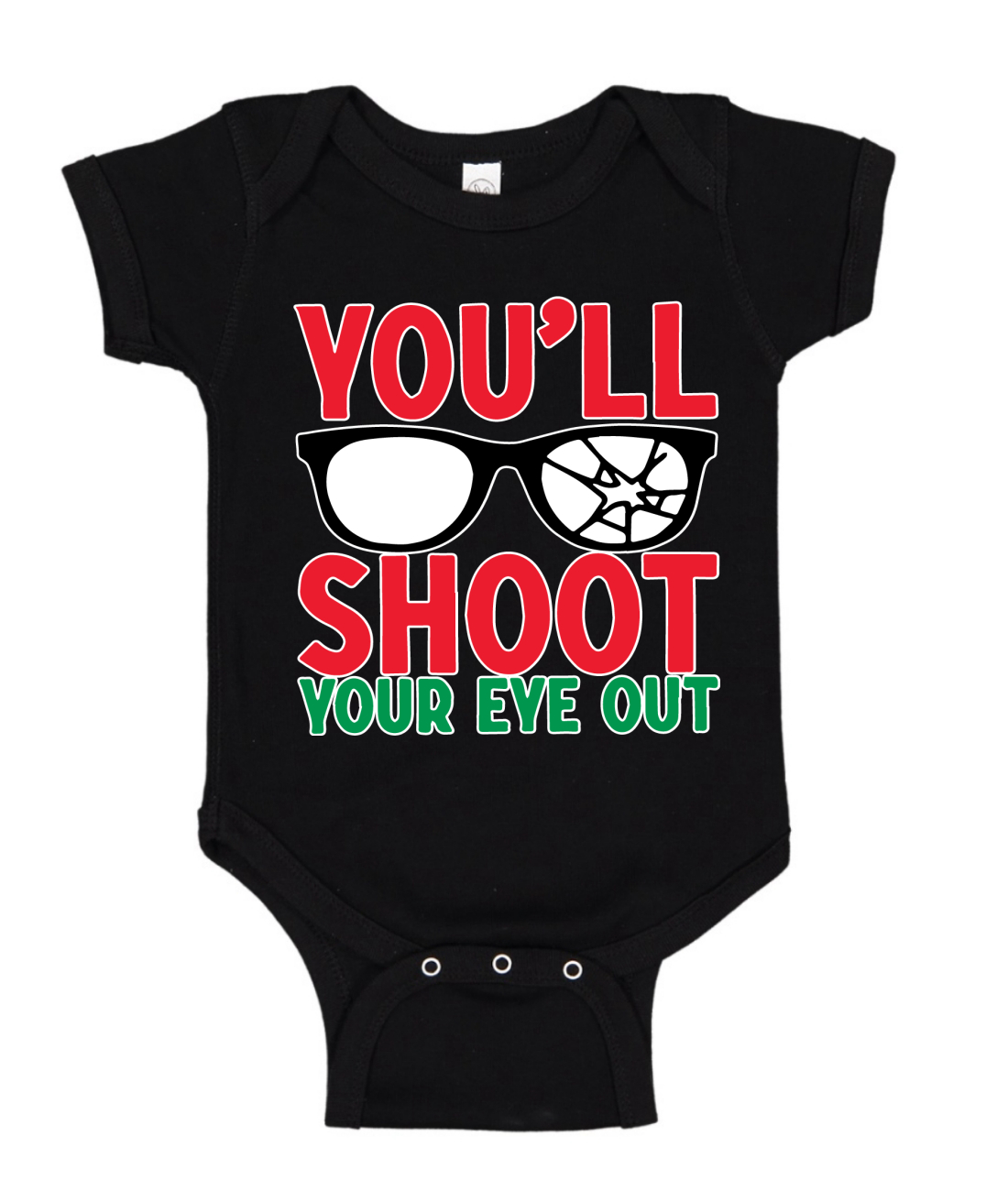 Body You'll Shoot Your Eye Out Navidad Bebé Creeper Niños Niñas Infantil - Imagen 1 de 6