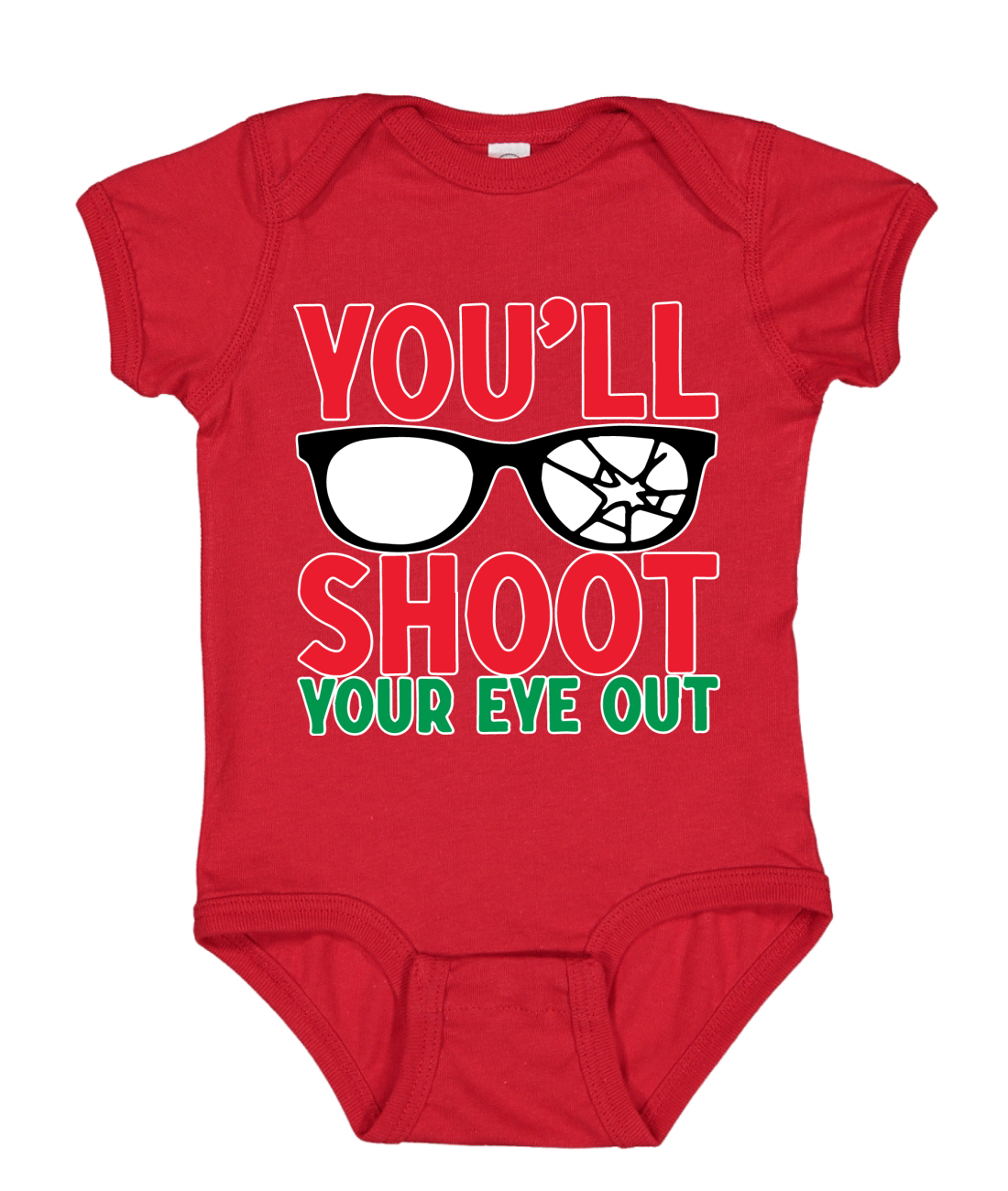 Body You'll Shoot Your Eye Out Navidad Bebé Creeper Niños Niñas Infantil - Imagen 6 de 6
