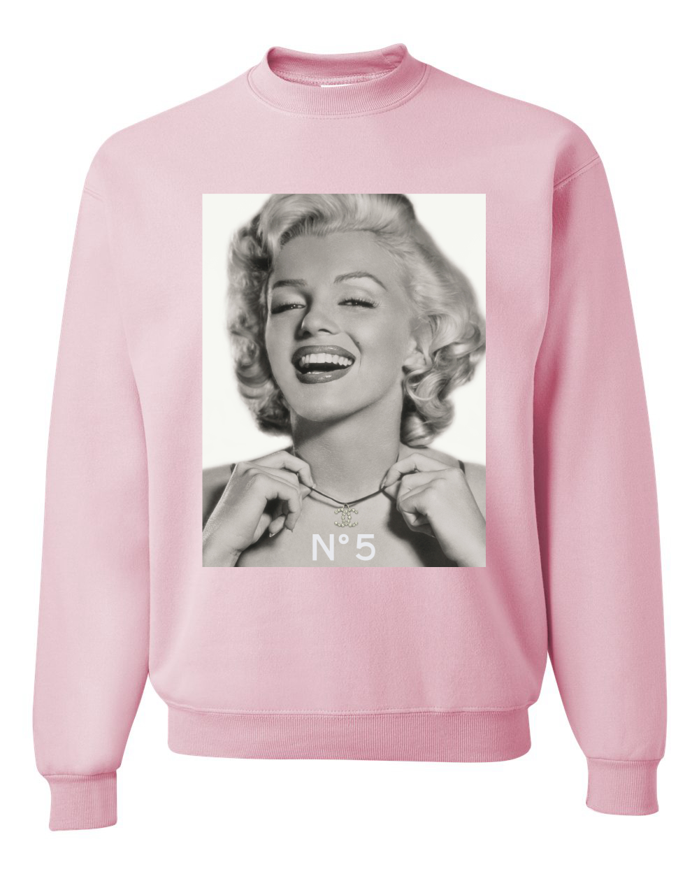 Sudadera Marilyn Monroe N5 Unisex Cuello Redondo - Imagen 10 de 21
