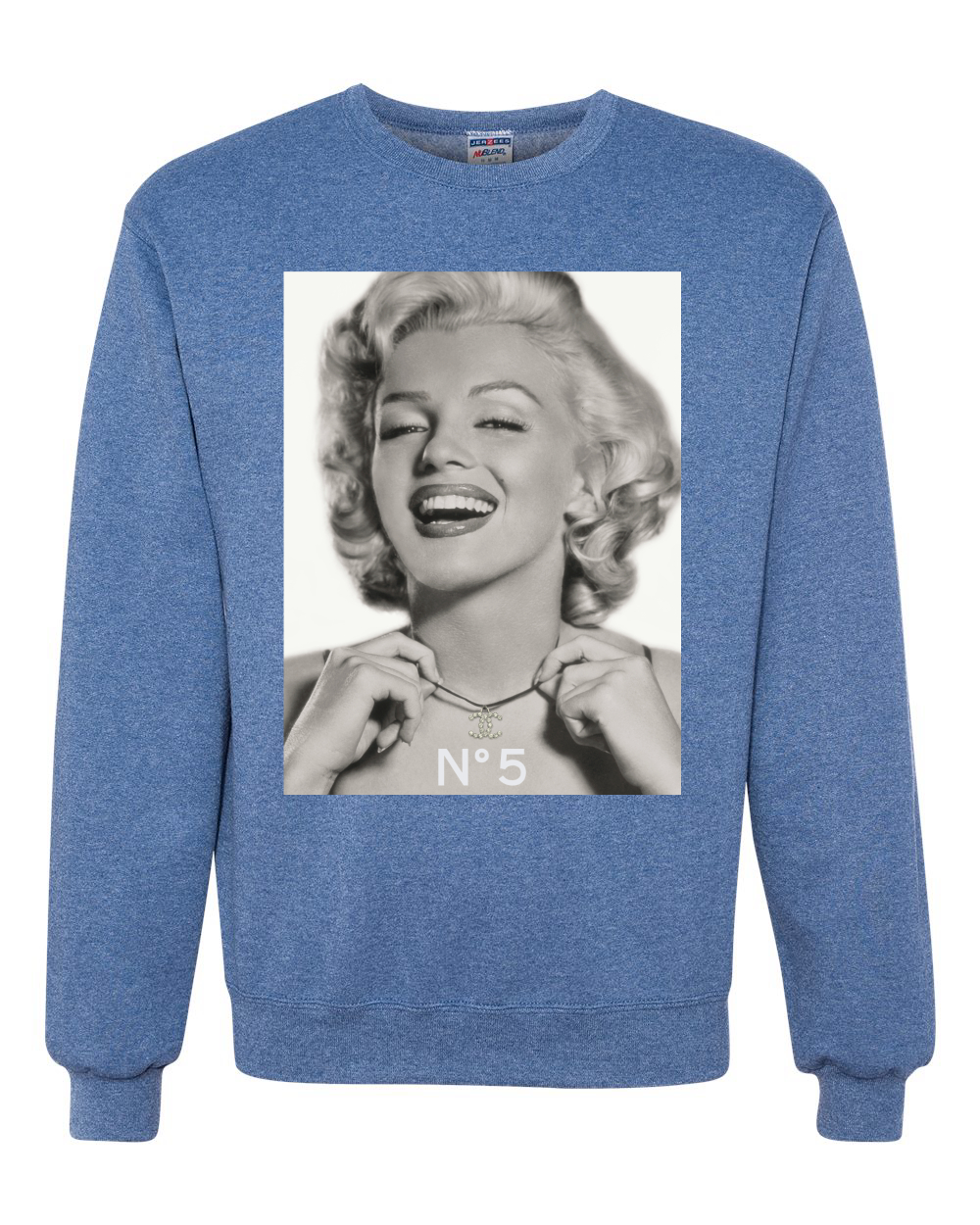 Sudadera Marilyn Monroe N5 Unisex Cuello Redondo - Imagen 18 de 21
