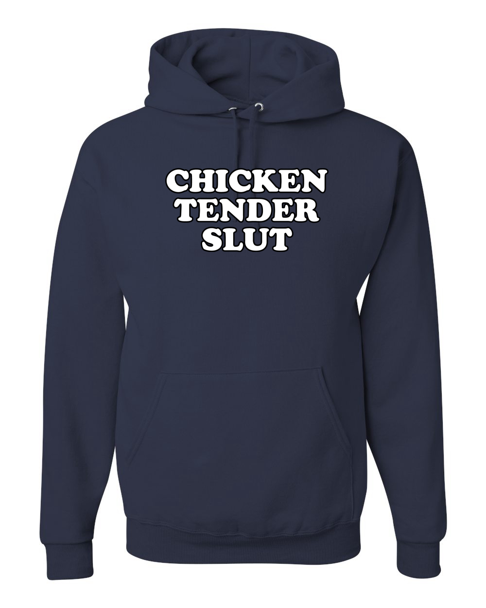 Sudadera con capucha unisex Chicken Tender Slut Humor - Imagen 11 de 27