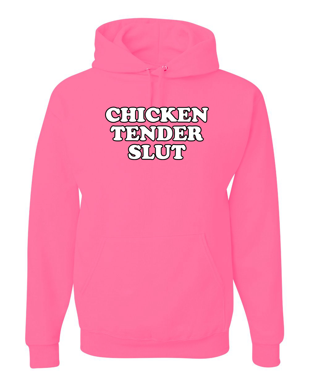 Sudadera con capucha unisex Chicken Tender Slut Humor - Imagen 12 de 27