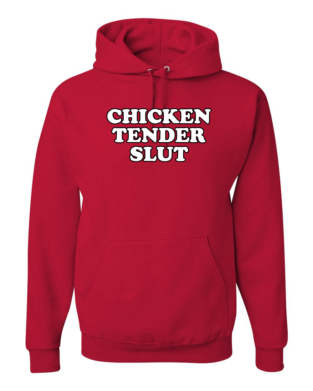 Sudadera con capucha unisex Chicken Tender Slut Humor - Imagen 15 de 27