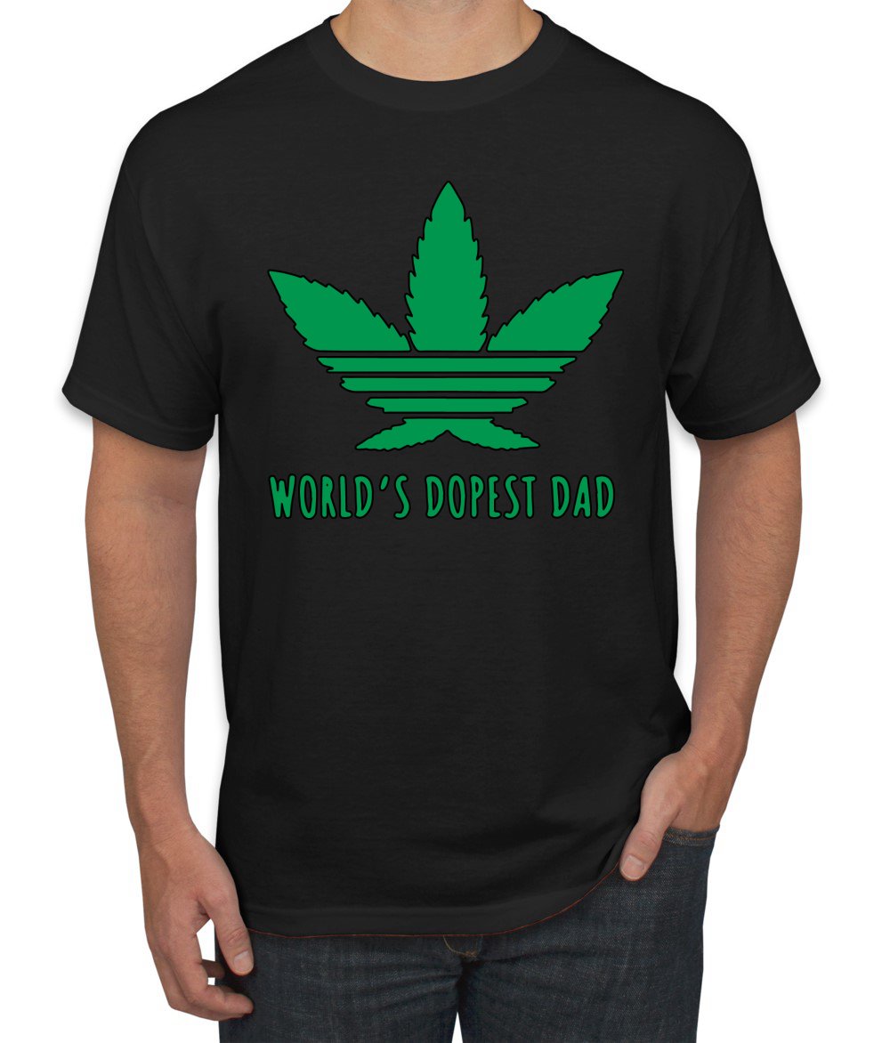 Go Green Marijuana Leaf Pot Recycle Environment High Planet Earth Men's T-Shirt 
