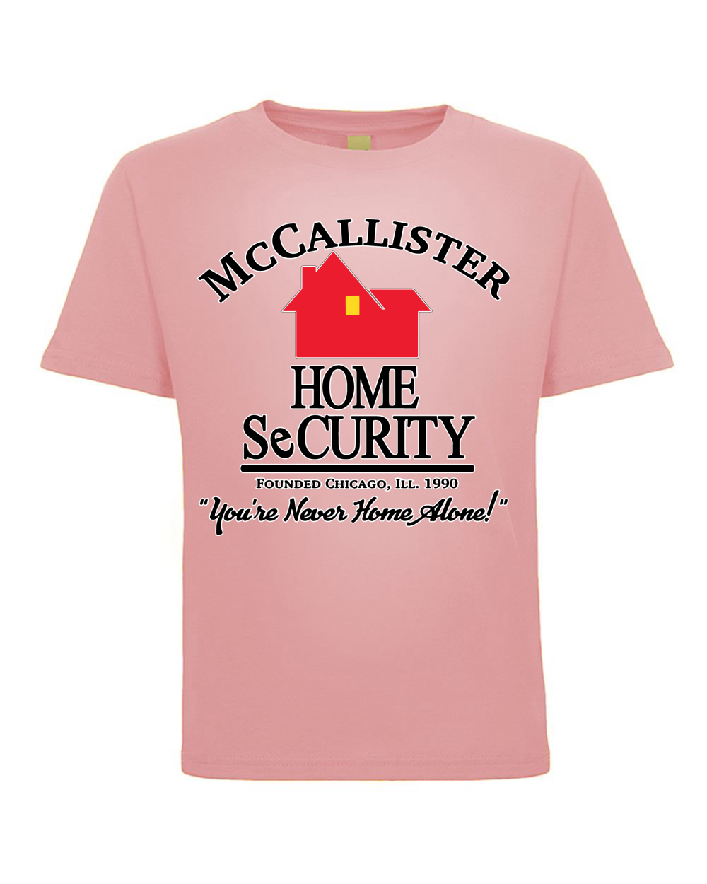 McGallister Home SeCurity Weihnachten Kleinkind Crew Grafik T-Shirt - Bild 6 von 6