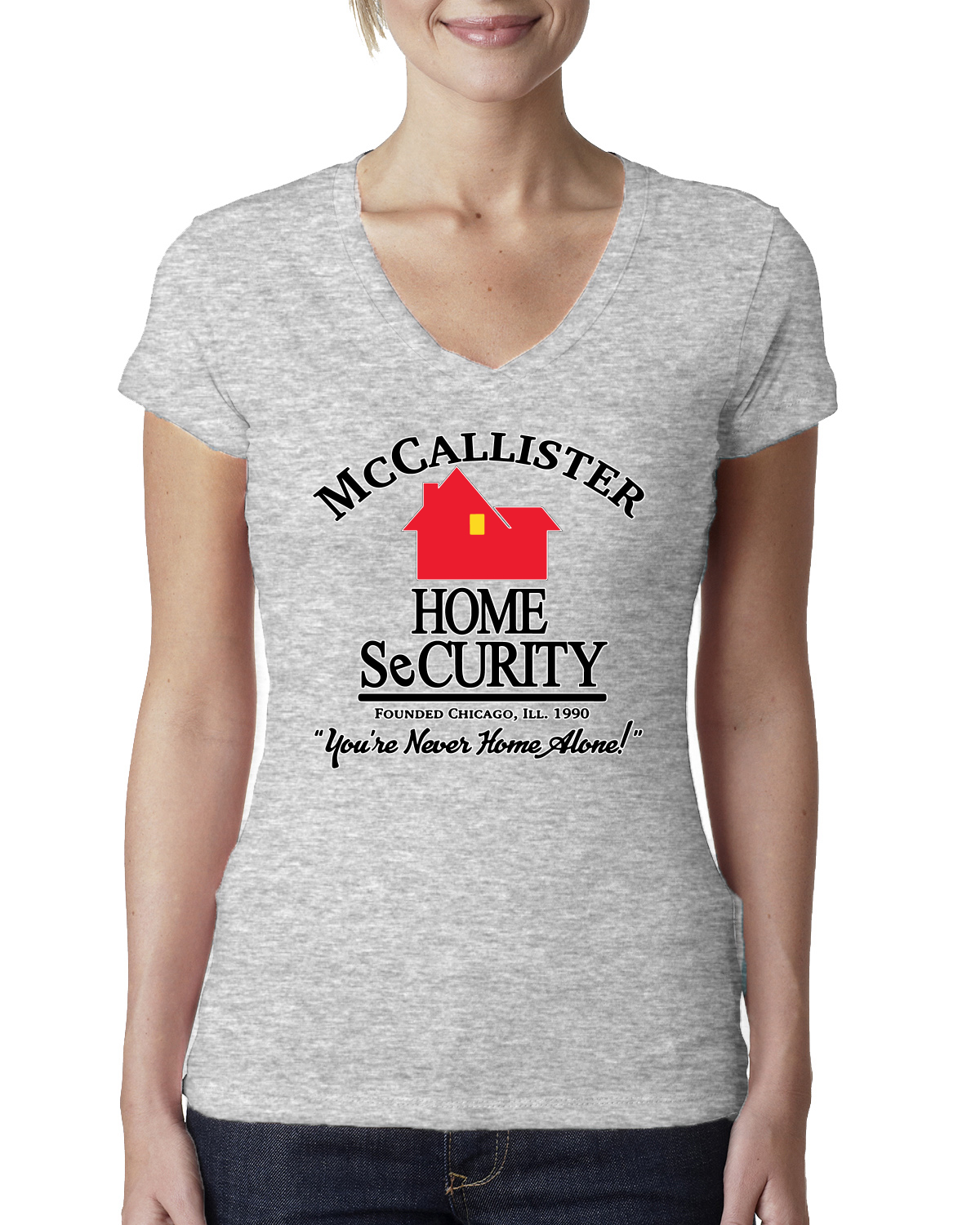 mccallister home security t shirt