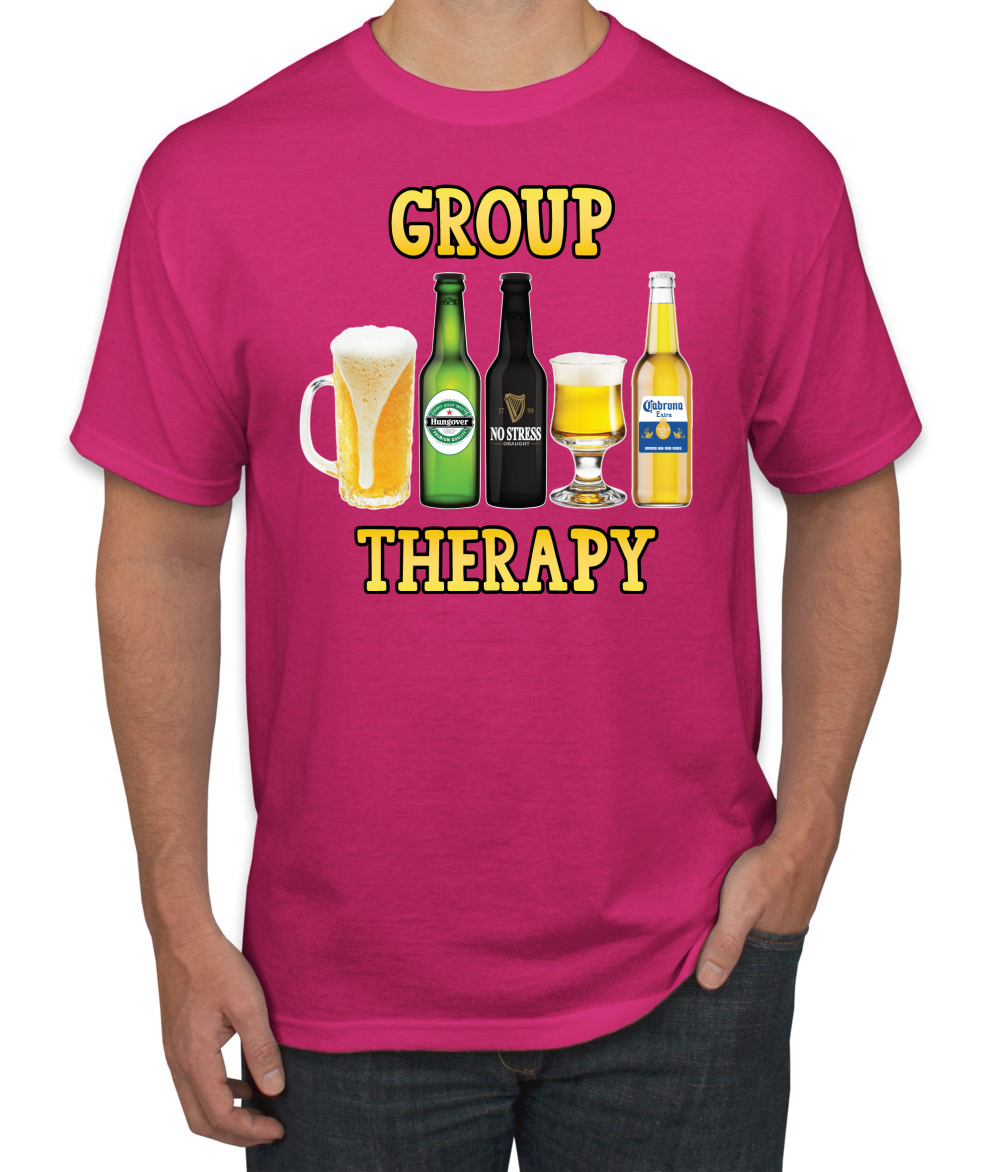 group therapy wine shirt