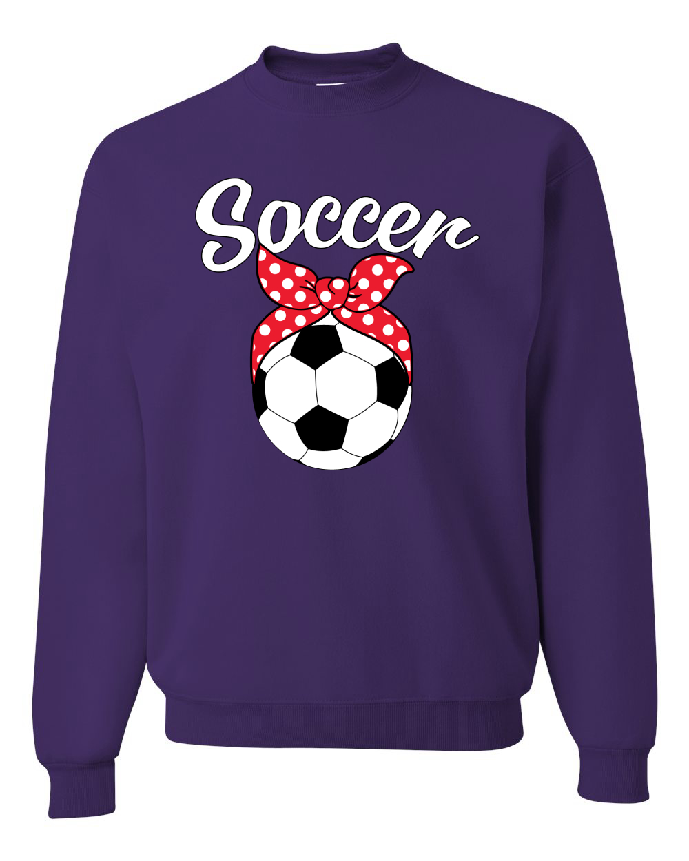Adorable Sudadera Cuello Redondo Cinta Fútbol Bola Deportes Fútbol Cuello Redondo - Imagen 10 de 14